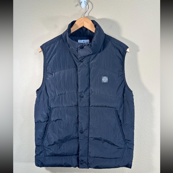Stone Island Other - Stone Island Nylon Metal Watro Ripstop TC Vest in Black